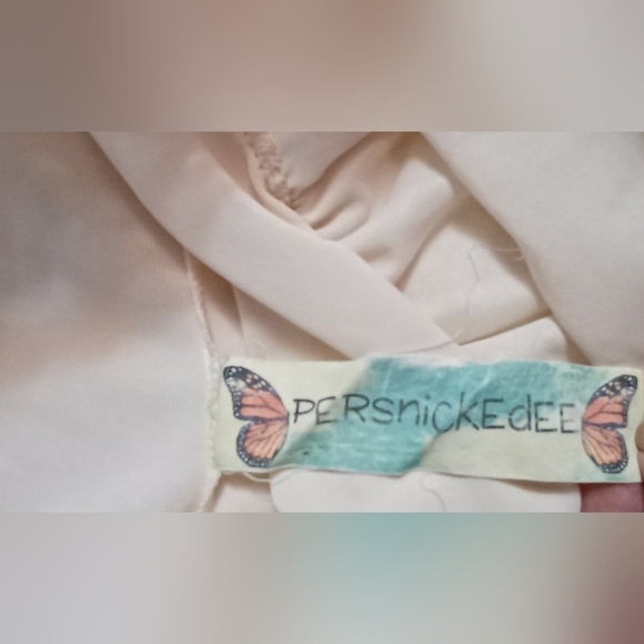 🍒 Boho Vintage Layered Lace Upcycled Slip Wedding Dress - Picture 12 of 14